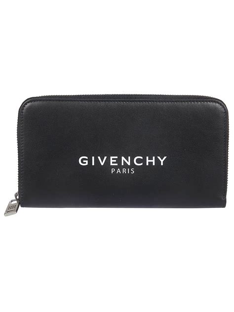 givenchy wallet with elastic band|Givenchy zipped wallet.